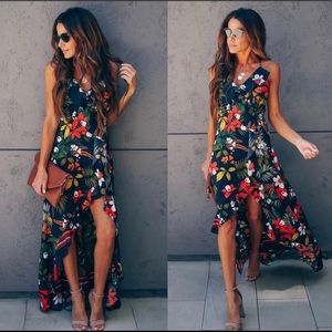 Floral Ruffle Dress